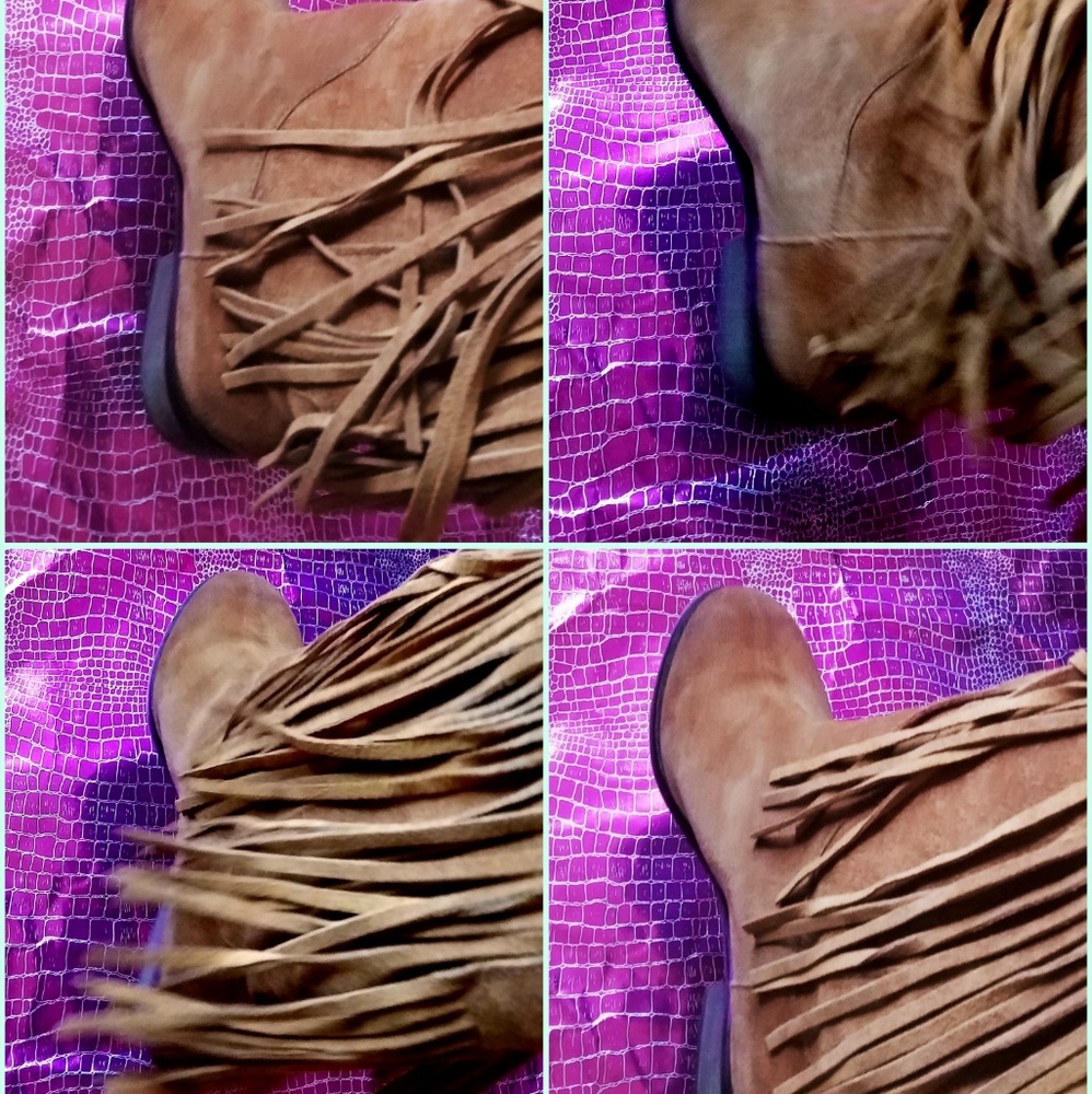 LUCKY BRAND - Western Fringe Boots - Picture 4 of 5